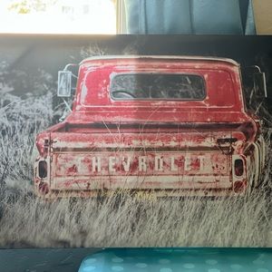 Old Chevy wall art